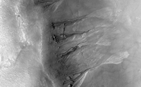 Mars - Gullies in Acidalia Planitia
