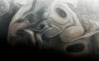 Just in Time for Halloween, NASA's Juno Mission Spots Eerie 'Face' on Jupiter