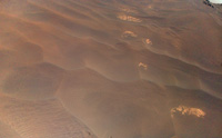 Mars - Ingenuity Views Its Footprints on Flight 66