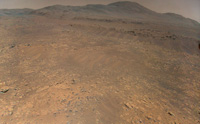 Ingenuity's Landing Spot During Mars Solar Conjunction